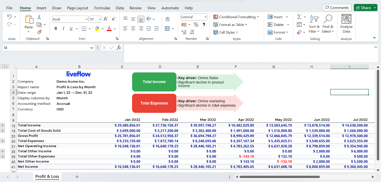 How to Insert SmartArt in Excel (Simple Manual with Example) LiveFlow